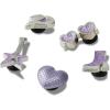 Crocs Jibbitz Girls’ Favorites Shoe Charm Packs, Heart Country Concerts, 5-Pack