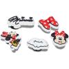 Crocs Jibbitz Packs for Shoes, and Sandals – Beautiful Accessory, Colorful Charms, and Constructed with Synthetic Material(Minnie Dress)