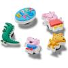 Crocs Jibbitz Packs for Shoes, and Sandals – Beautiful Accessory, Colorful Charms, and Constructed with Synthetic Material(Peppa Pig 2)