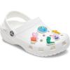 Crocs Jibbitz Packs for Shoes, and Sandals – Beautiful Accessory, Colorful Charms, and Constructed with Synthetic Material(Peppa Pig 2)