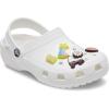 Crocs Jibbitz Packs for Shoes, and Sandals – Beautiful Accessory, Colorful Charms, and Constructed with Synthetic Material(Retro Style 5-Pack)
