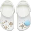 Crocs Jibbitz Seasonal & Christmas Holiday Shoe Charm Packs(Elevated Snowflake and Puff)