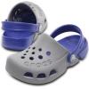 Crocs Kids’ Classic Clogs(Smoke/Cerulean Blue)