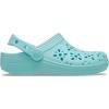 Crocs Kids’ Classic Floral Design Clogs(Aquamarine)
