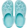 Crocs Kids’ Classic Floral Design Clogs(Aquamarine)