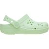 Crocs Kids’ Classic Floral Design Clogs(Jade Tint)