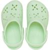 Crocs Kids’ Classic Floral Design Clogs(Jade Tint)