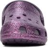 Crocs Kids’ Classic Glitter Clog(Dark Iris/Multi)