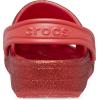 Crocs Kids’ Classic Glitter Clog(Flame)