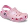 Crocs Kids’ Classic Glitter Clog(Flamingo)