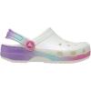 Crocs Kids’ Classic Glitter Clog(Irridescent Ombre/Multi)