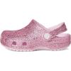 Crocs Kids’ Classic Glitter Clog(Pink Milk)