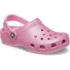 Crocs Kids’ Classic Glitter Clog(Pink Tweed Glitter)