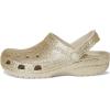 Crocs Kids’ Classic Glitter Clog(Sandstone)