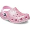 Crocs Kids’ Classic Glitter Clog(White/Rainbow)