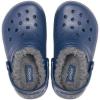 Crocs Kids’ Classic Lined Clogs(Navy/Charcoal)
