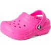 Crocs Kids’ Classic Lined Clogs(Pink Crush/Pink Crush)