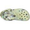 Crocs Kids’ Classic Marbled Tie-Dye Clog(Frothy Green/Multi)