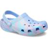 Crocs Kids’ Classic Marbled Tie-Dye Clog(Moon Jelly/Multi)