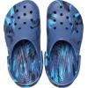 Crocs Kids’ Classic Marbled Tie-Dye Clog(Navy/Multi)