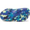 Crocs Kids’ Classic Marbled Tie-Dye Clog(Navy/Turbo Teal)