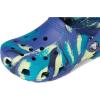 Crocs Kids’ Classic Marbled Tie-Dye Clog(Navy/Turbo Teal)