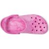 Crocs Kids’ Classic Marbled Tie-Dye Clog(Pink Swirl)
