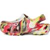 Crocs Kids’ Classic Marbled Tie-Dye Clog(Varsity Red/Multi)