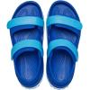 Crocs Kids’ Crocband Cruiser Sandals(Blue Bolt Venetian Blue)