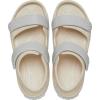 Crocs Kids’ Crocband Cruiser Sandals(Stucco/Atmosphere)