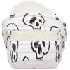 Crocs Kids’ Crocsfunlab Buzz Woody Clogs(White/Black Skull Print)
