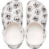 Crocs Kids’ Crocsfunlab Buzz Woody Clogs(White/Black Skull Print)