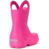 Crocs Kids’ Handle It Rain Boots(Pink Crush)