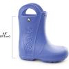 Crocs Kids’ Handle It Rain Boots(Sea Blue)