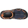 Crocs Men’s Swiftwater Mesh Deck Sandals(Blue Navy Tangerine 4v9)