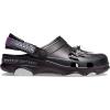 Crocs Unisex Adult Classic All-Terrain Black Panther Clogs(Multi)