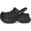 Crocs Unisex Adult Classic Bae Clogs(Black Studded)