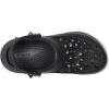 Crocs Unisex Adult Classic Bae Clogs(Black Studded)