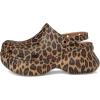 Crocs Unisex Adult Classic Bae Clogs(Sepia/Leopard)