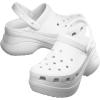 Crocs Unisex Adult Classic Bae Clogs(White)