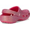 Crocs Unisex Adult Classic Glitter Clogs(Dragon Fruit)