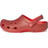 Crocs Unisex Adult Classic Glitter Clogs(Starfish)