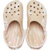 Crocs Unisex Adult Classic Marbled Tie-Dye Clogs(Chai/Pink Rose)