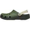 Crocs Unisex Adult Classic Retro Sport Slip On Clogs(Army Green)
