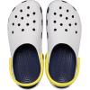 Crocs Unisex Adult Classic Retro Sport Slip On Clogs(White)