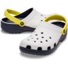 Crocs Unisex Adult Classic Retro Sport Slip On Clogs(White)