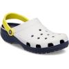 Crocs Unisex Adult Classic Retro Sport Slip On Clogs(White)