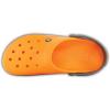 Crocs Unisex Adult Crocband Clog(Orange Blazing Orange Slate Grey 000)