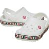 Crocs Unisex Adult Crocband Clog(White Holiday)