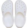 Crocs Unisex Adult Crocband Clog(White/Pink Caramel)